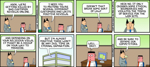 Dilbert Corporate Reputation